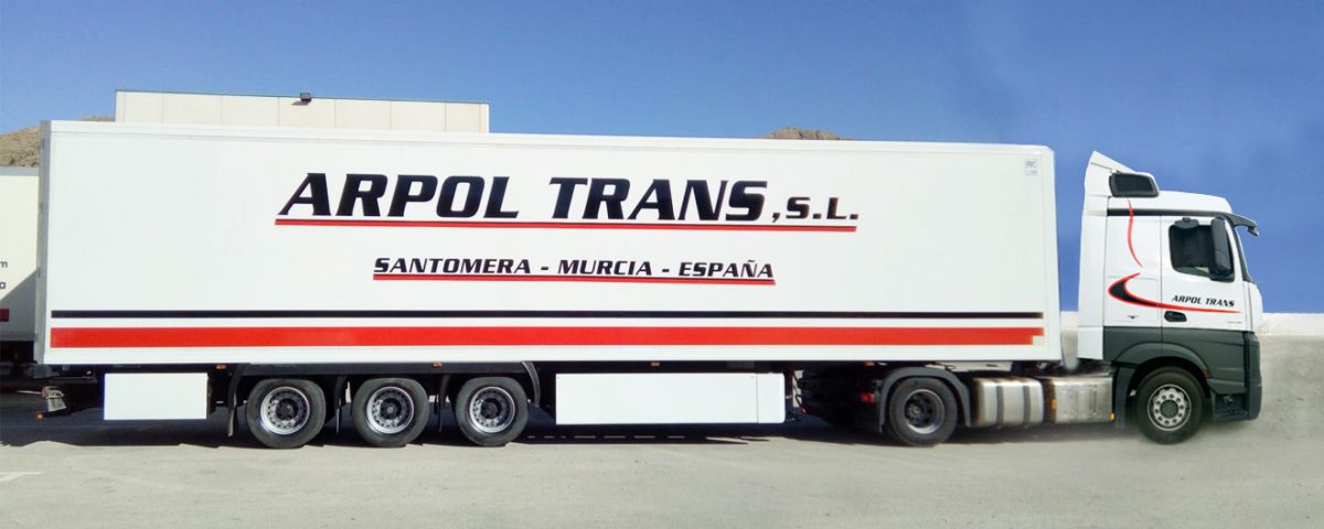 Rotulación de camión para Arpol Trans, Rótulos Art Design.
